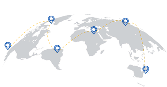 Global Reach Map