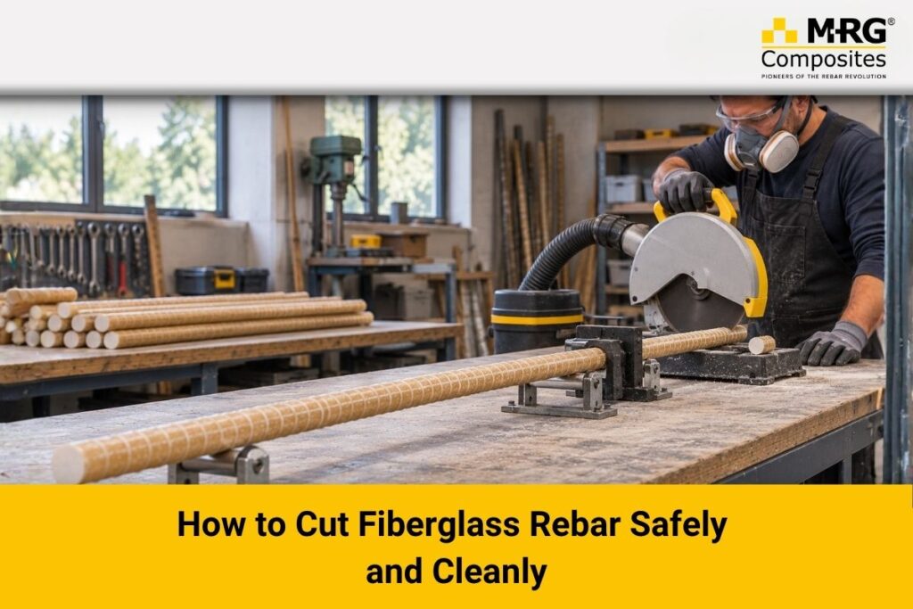 How to Cut Fiberglass Rebar Safely and Cleanly